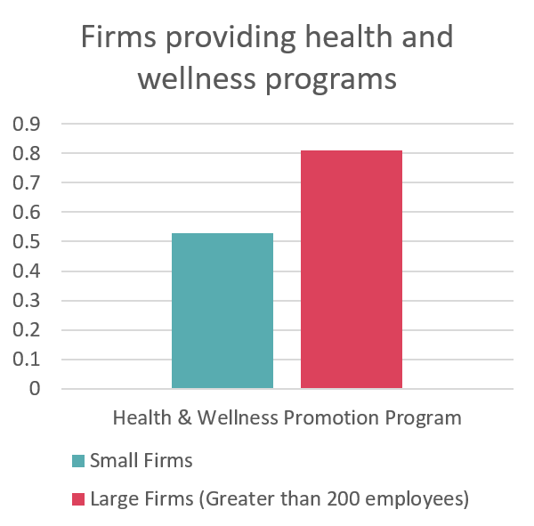 Firms providing health and wellness programs