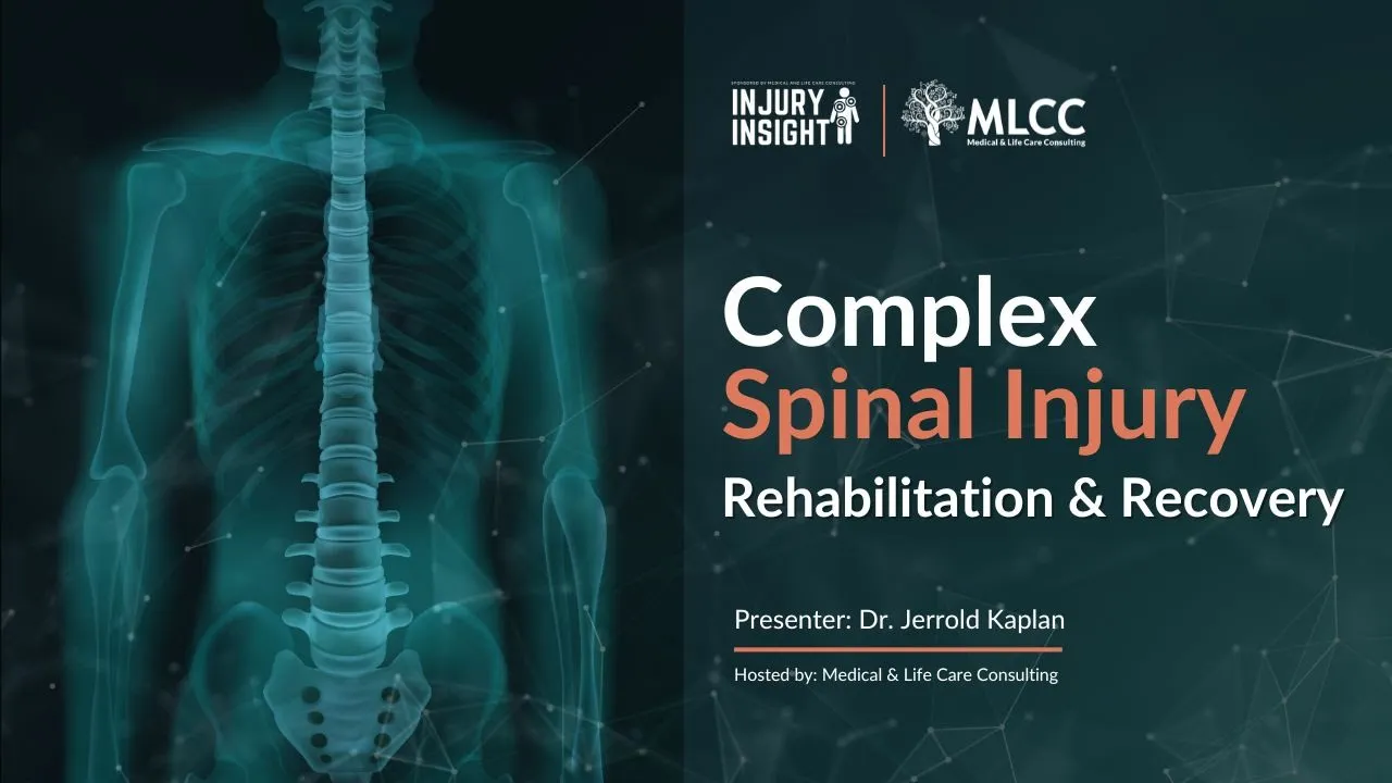 Complex Spinal Injury Rehabilitation and Recovery