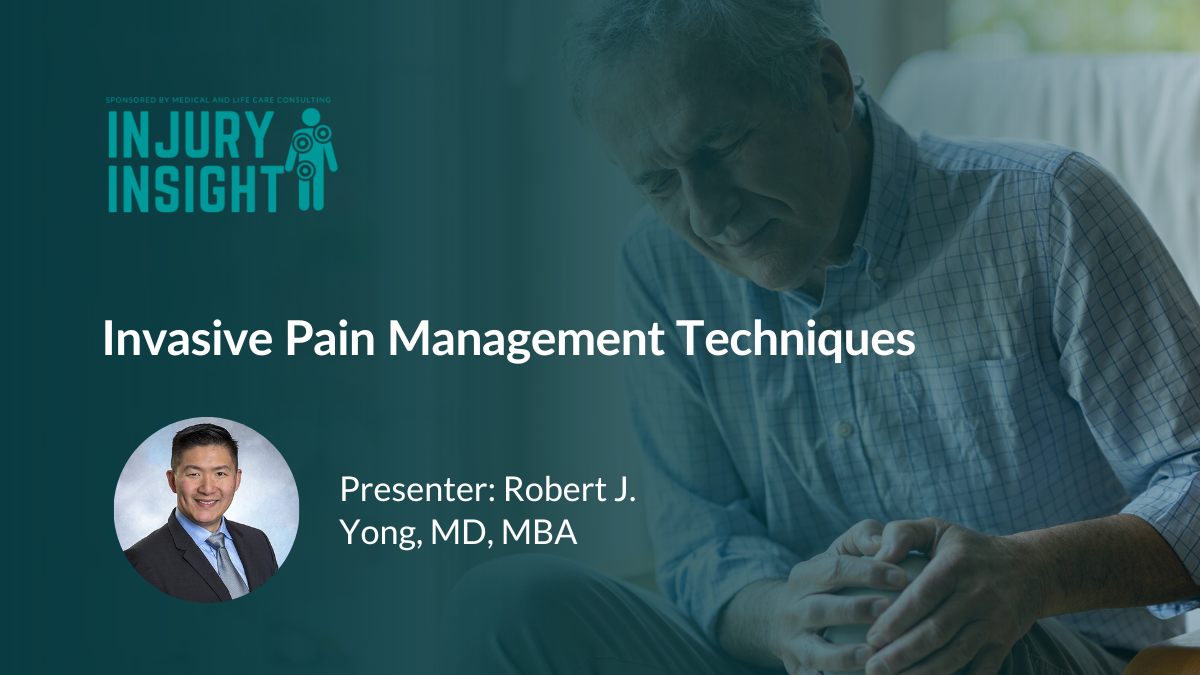 Invasive Pain Management Techniques