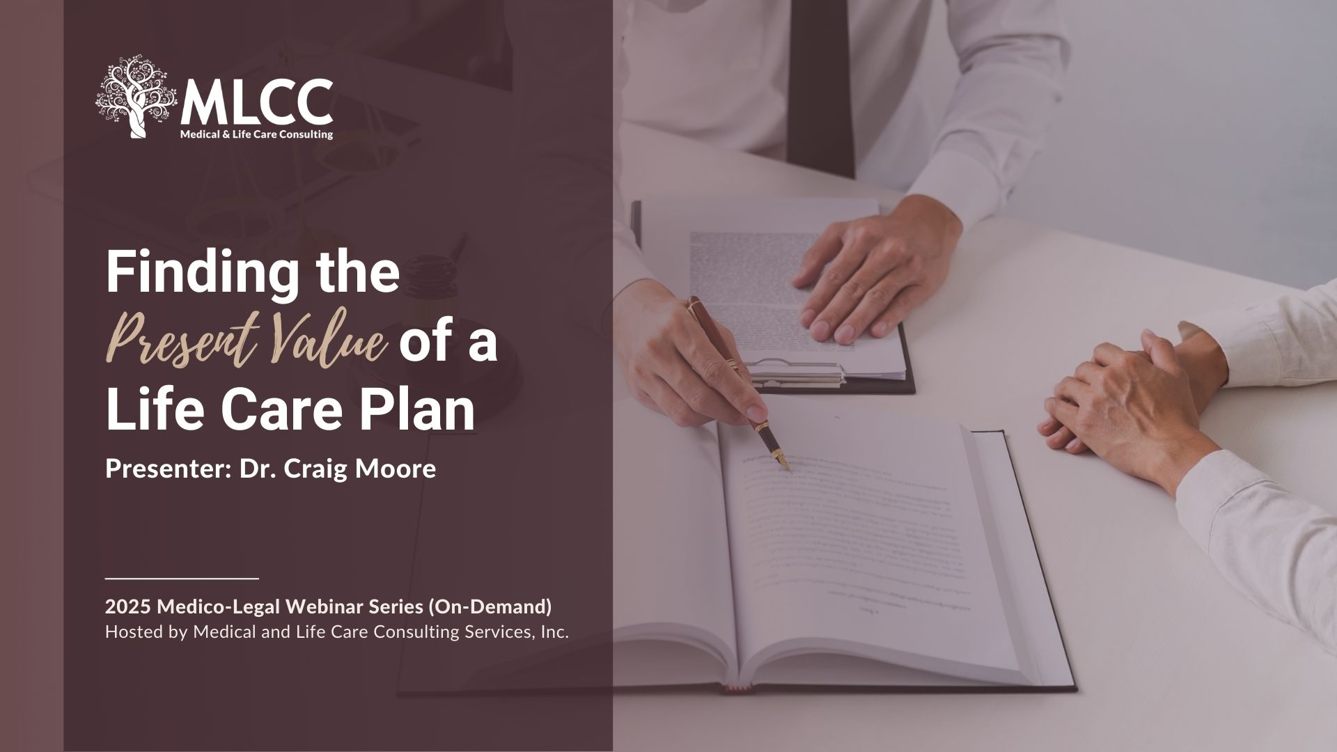 Finding the Present Value of a Life Care Plan