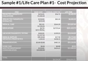 Cost Projection Example 1