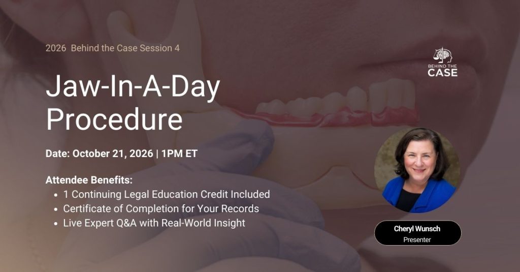 Jaw-In-A-Day Procedure