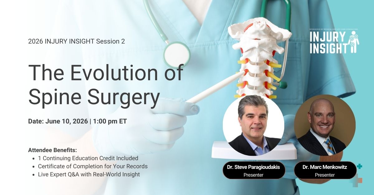 II2 2026 The Evolution of Spine Surgery